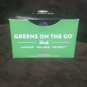 It works greens on the go